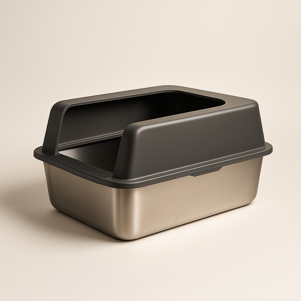 PurePaws™ Stainless Steel XXL Litter Box