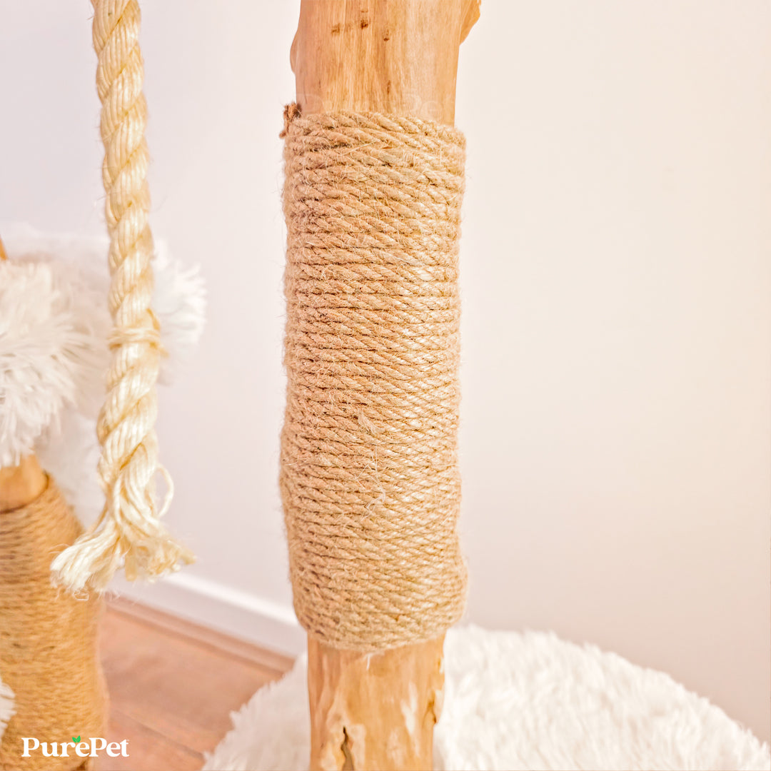 PurePet™ Banksia Solid Wood Premium Cat Tower