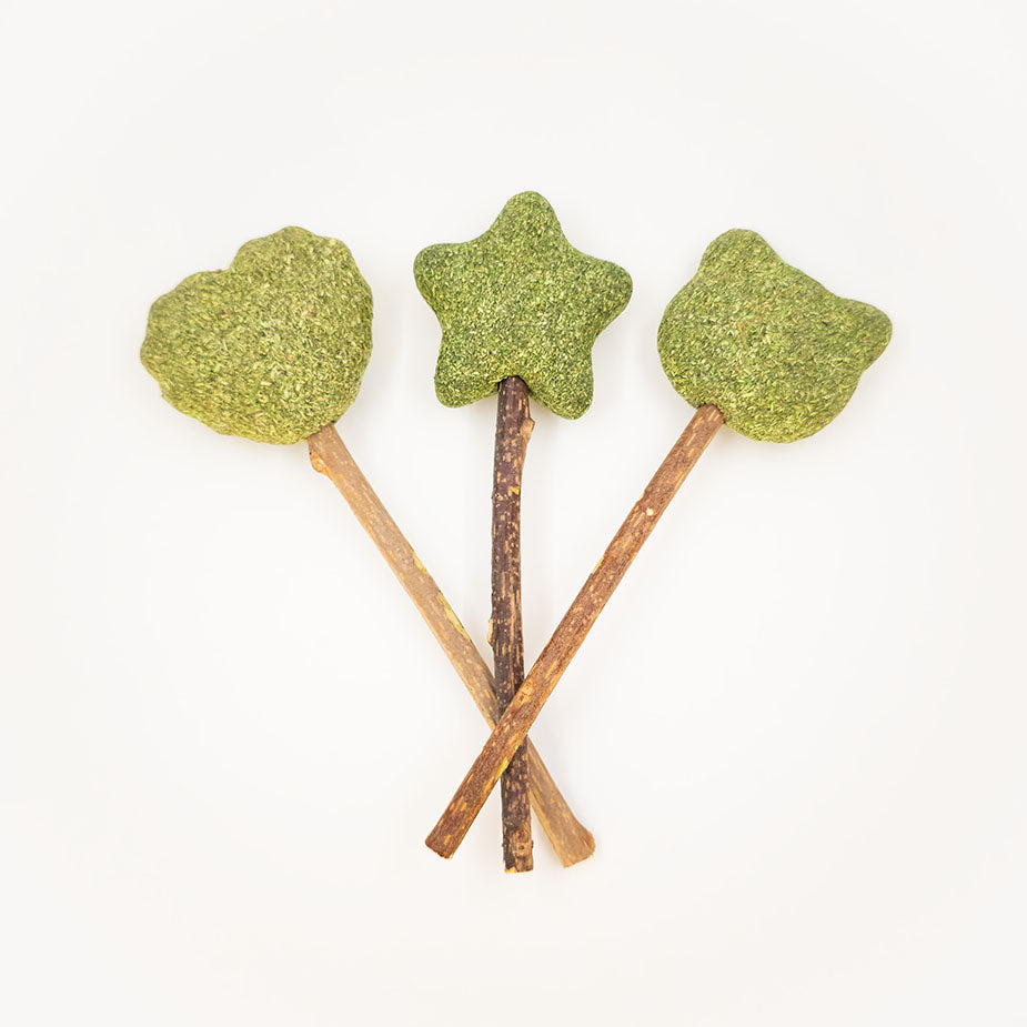 PurePet™ Catnip & Silvervine Lollipop Treats