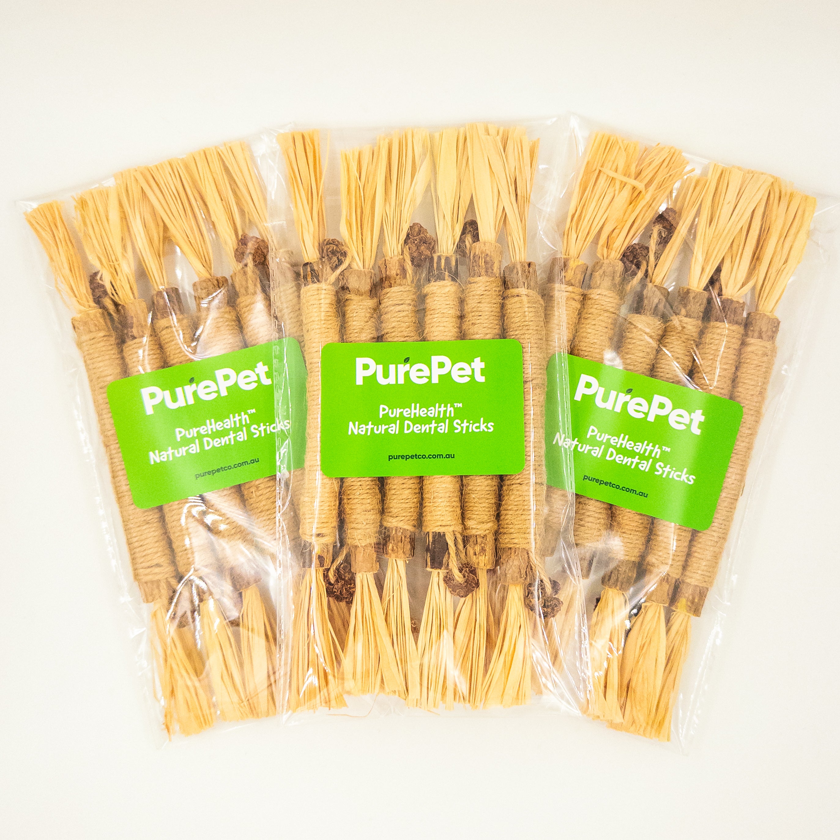PurePet™ Natural Silvervine Sticks - Dental Chews for Cats