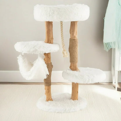 PurePet™ Banksia Solid Wood Premium Cat Tower
