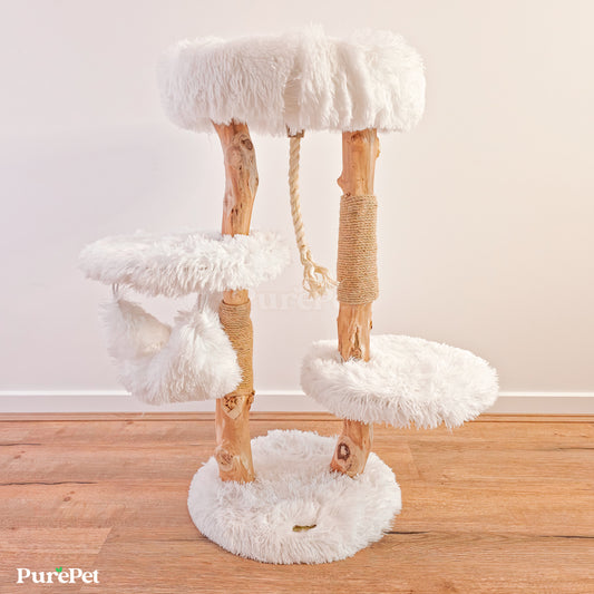 PurePet™ Banksia Solid Wood Premium Cat Tower