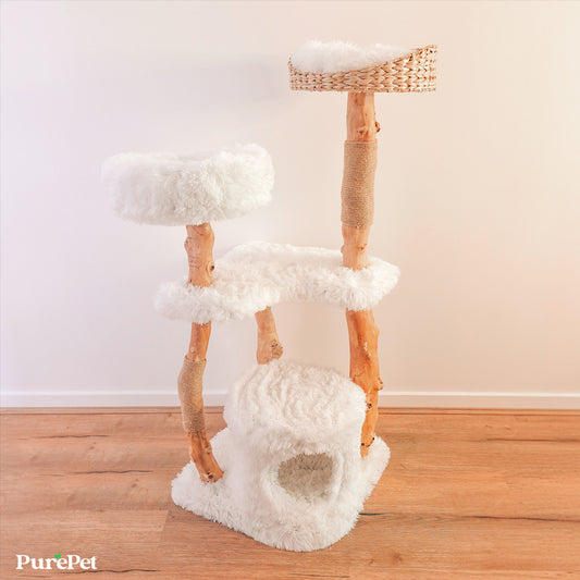 PurePet™ Kimberley Solid Wood Premium Cat Tower