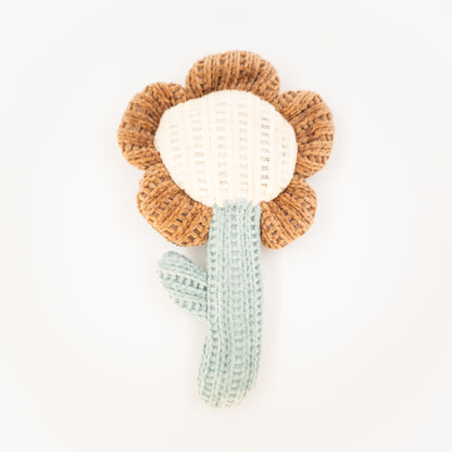 Classic Knit Catnip Flower Toy